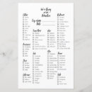 Search for packing list Organisation