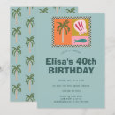 Search for seaside invitation birthday invitations Beach birthday party