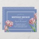 Search for tulip flowers birthday invitations Bloom