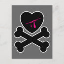 Search for emo heart postcards Punk