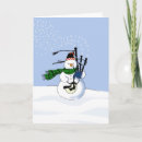 Search for blowing cards Snowman