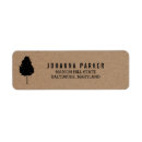 Search for rustic tree wedding return address labels Forest