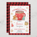 Search for cookie birthday invitations Winter party