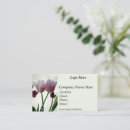 Search for tulips business cards Flowers