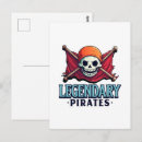 Search for pirate flag postcards Sword