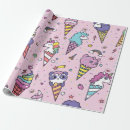 Search for unicorn cat wrapping paper Pattern