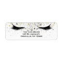 Search for gold and silver return address labels Elegant