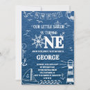 Search for sailor boy birthday invitations Under the sea