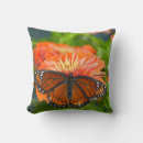 Search for orange butterfly cushions Close up