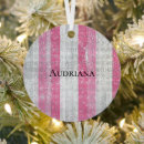 Search for striped christmas tree decorations Chic