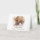 Search for mama bear cards For her