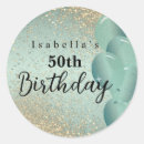 Search for mint green and gold stickers Glam