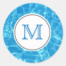 Search for swimming pool waters stickers Blue