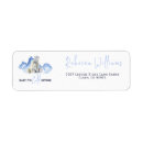 Search for cold return address labels Blue