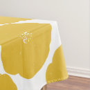 Search for mustard tablecloths Retro