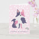 Search for purple cat birthday cards Cute