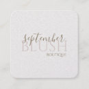 Search for shows business cards For her