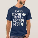 Search for funny blonde tshirts Ginger christmas