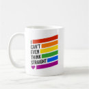 Search for think straight mugs Pride