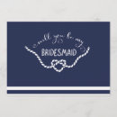 Search for fonts bridesmaid cards Modern