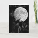 Search for moon cat cards Black