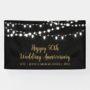 Search for happy 50th anniversary weddings Black and gold