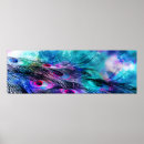 Search for peacock feather posters Purple