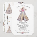 Search for teepee baby shower invitations Arrows