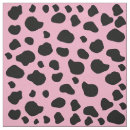 Search for pink cow fabric For her