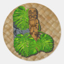 Search for hawaiian tiki stickers Aloha