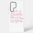 Search for dreams samsung cases Pink