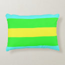 Search for green yellow cushions Striped