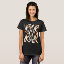 Search for black white orange tshirts Cats