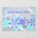 Search for winter solstice party invitations Snow