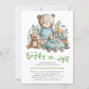 Search for cute woodland animals baby shower invitations Wild one