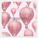 Search for vintage hot air balloons stickers Pink