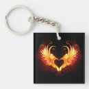 Search for heart wing key rings Angel