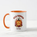 Search for hello pumpkin mugs Halloween