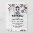 Search for emo invitations Black