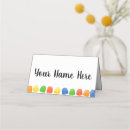 Search for candy place cards Table
