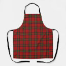 Search for stewart tartan plaid aprons Royal