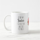 Search for sisters by heart mugs Typography
