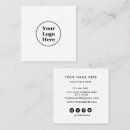 Search for circle logo business cards Modern white corporate business