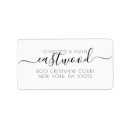 Search for couple address labels return address labels Calligraphy