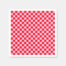 Search for checkerboard napkins Retro
