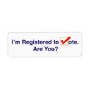 Search for campaign return address labels Politics