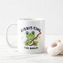 Search for playing banjo mugs Frog