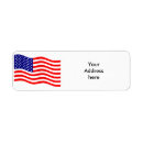 Search for united states of america return address labels Flag
