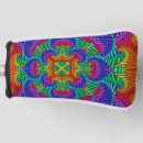 Search for psychedelic golf head covers Trippy
