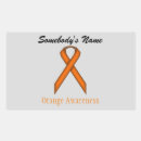 Search for orange ribbon stickers Awareness